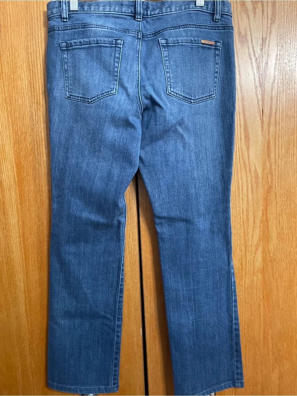Michael Kors Medium Blue Straight-Leg Jeans